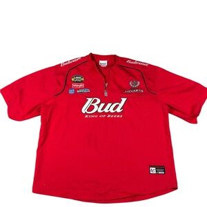 Vintage‎ 2006 Chase Authentics Budweiser NASCAR Racing Shirt